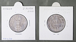 Монета 2 рупии 2000 года Индия (А 99)