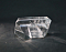 Горный хрусталь с отростком кристалла кварца. Размер 33,0х23,2х16,5мм. 103ct .  Огранка сту. № 10.25