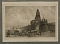 Гравюра Москва, Стены города, Murs de la ville Ville, 1880 г, 16х11,7 см