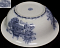 Таз для мытья рук, 1930-е годы, Villeroy & Boch, Германия, Дрезден, кобальт, d- 39 см, высота 13см