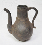 Кумган, чугун, до 1917 г, без крышки ДМЗ1, высота 23,5 см, вес 2779 гр  (37)
