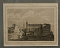 Гравюра Москва, Вид с площади на Старый и новый дворец, 1880 г, 14,5х11,5 см
