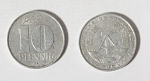 Монета 10 пфеннигов 1967 года Германия (33)