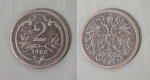 Монета 2 геллера 1902 года Австрия (35)