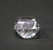 Горный хрусталь с отростком кристалла кварца. Размер 33,0х23,2х16,5мм. 103ct .  Огранка сту. № 10.25
