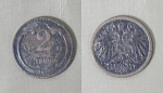 Монета 2 геллера 1908 года Австрия (40)