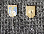 Значок мини герб Цеханув Польша (85)