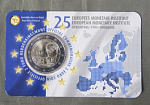 Монета 2 евро 2019 г Бельгия 25-летие Европейского валютного института 200141  (АВ 5)