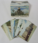 Набор фотоминиатюры Ленинград, 10 шт, 1972 г (4377)