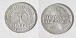 Монета 50 пфенниг 1919 года A Германия (55)