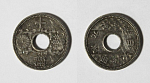 Монета 10 сен 1934 года Япония