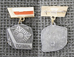 Значок Хоккей, Польша (М69)
