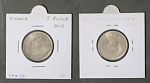 Монета 5 рупий 2010 года Индия Игры Содружества (А 131)
