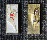 Значок  Гимнастика с обручем  (М232)