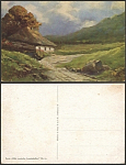 Открытка до 1945 года Ландшафт (2769)