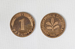 Монета 1 пфенниг 1995 года Германия (5)