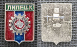 Значок Липецк, герб (М170)
