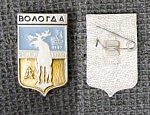 Значок Вологда, геральдика (М231)