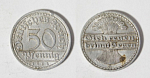 Монета 50 пфенниг 1921 года A Германия (57/2)