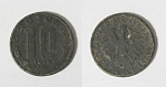 Монета 10 грошей 1948 года Австрия (20)