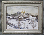 Картина Храм, автор Валитов, холст, масло,  размер 51х40 см