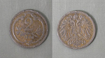 Монета 2 геллера 1899 года Австрия (33)