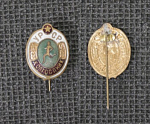 Значок игла УРСР Колгоспник, тяжёлый  (М57)