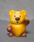 Игрушка Винни Пух, резиновая, без пищалки, высота 7,5 см (2)