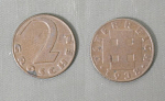 Монета 2 гроша 1938 года Австрия (60)