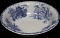 Таз для мытья рук, 1930-е годы, Villeroy & Boch, Германия, Дрезден, кобальт, d- 39 см, высота 13см