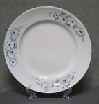 Тарелка под второе Цветы, Конаково, 1946-1952 гг, диаметр 17,5 см  (89)