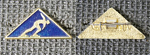 Значок Конькобежец  (М253)
