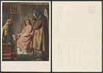 Открытка Неврев Знахарка 1895 г (2755)