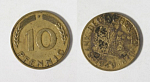 Монета 10 пфеннигов 1949 года Германия (29)