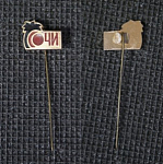 Значок игла Сочи (М14)