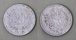 Монета 20 геллеров 1916 года Австрия (131)