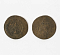 Монета  Екатерины II 2 копейки, 1763 г. сп м 
