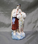 Статуэтка Майская ночь, ЗХК, Полонский з-д, реставрация руки, 1954-73 гг, высота 29 см   (1)