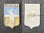 Значок Вологда, геральдика (М232)
