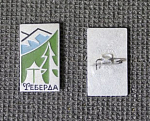 Значок Теберда, туризм (51)