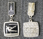 Значок Москва 1980, XXII Олимпийские Игры, Гимнастика  (33)