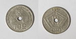 Монета 10 сантимов 1938 года Бельгия  (АВ 44)
