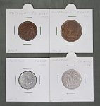 Набор монет 4 шт. 1973-1976 гг Нигерия  (А 4)