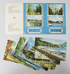 Набор открыток Гурзуф 9 шт, 1979 г  (4668)