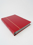 Альбом для марок (кляссер BASIC). 30 л-в (60 стр.) из чер. картона с пр. лист. из пергамина (301083)