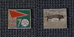 Значок Футбол 1897-1968 гг 70 лет Отечественному футболу (М145)
