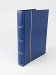 Альбом для марок (кляссер BASIC). 30 л. (60 стр.) из чер. картона с пр. лист. из пергамина (341748)