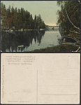 Открытка MOUHIJÄRVI Salmin Silta  (2826)