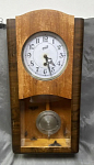 Часы настенные ОЧЗ, 1950-60-е годы, на ходу, размер 57х30х12 см