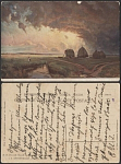 Почтовая карточка до 1945 года. Крачковский. перед грозой  (1850)